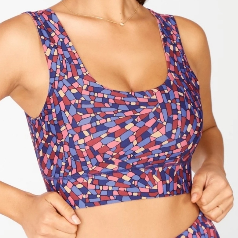Fabletics Reversible Sports Bra - Multicolor - 2X